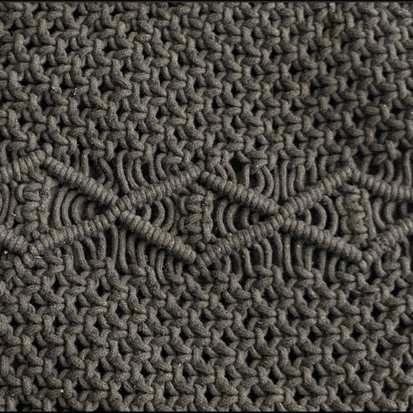 NWT Danielle Nicole Fringe Macrame Crossbody Bag - Picture 3 of 10